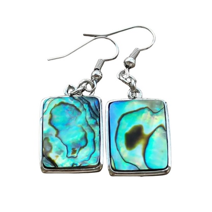 Ocean Abalone Turtle Earrings